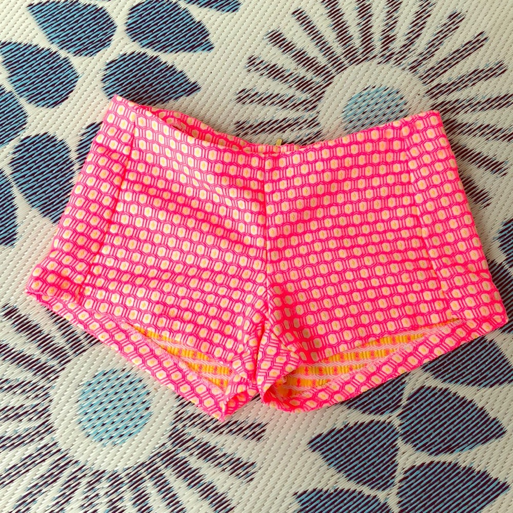 Pink Lilly Pulitzer Summer Shorts